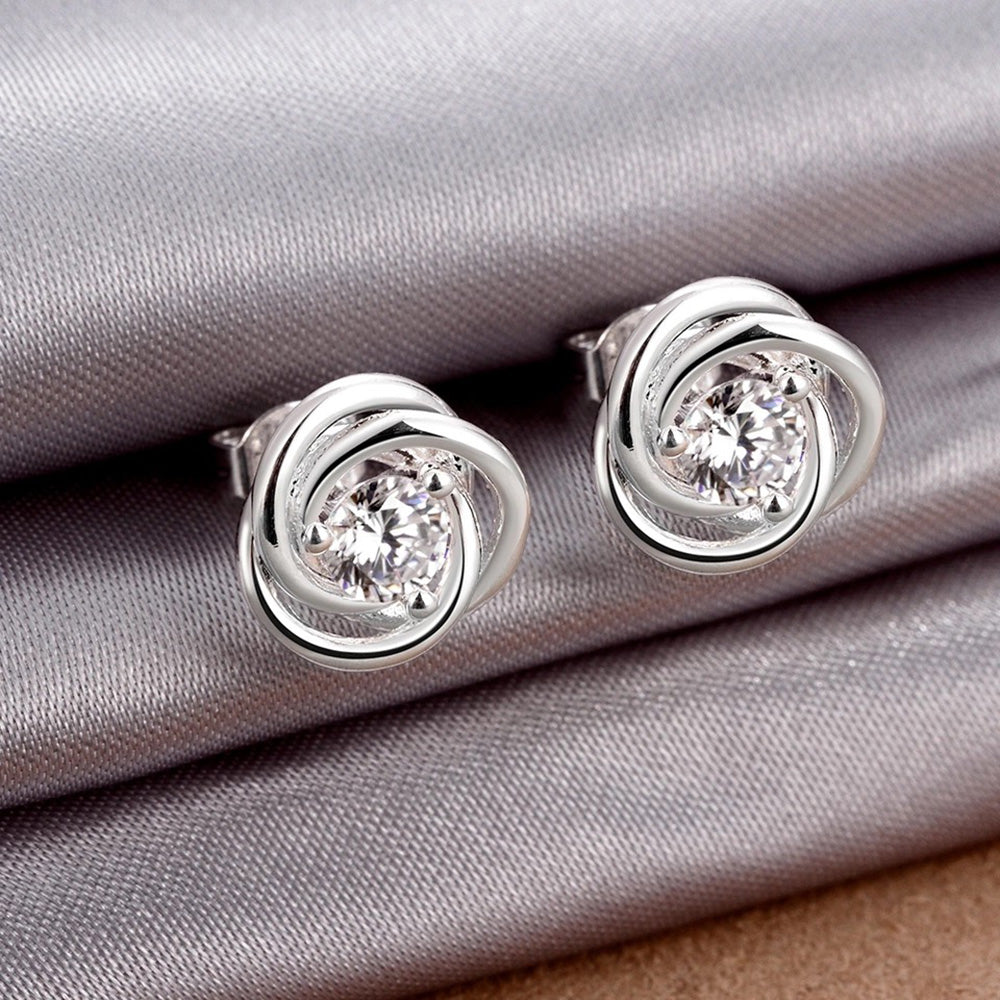 Rose Stud Earring