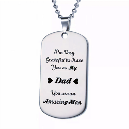 Father Daughter Keychain