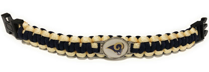 Los Angeles NFL Paracord Bracelet