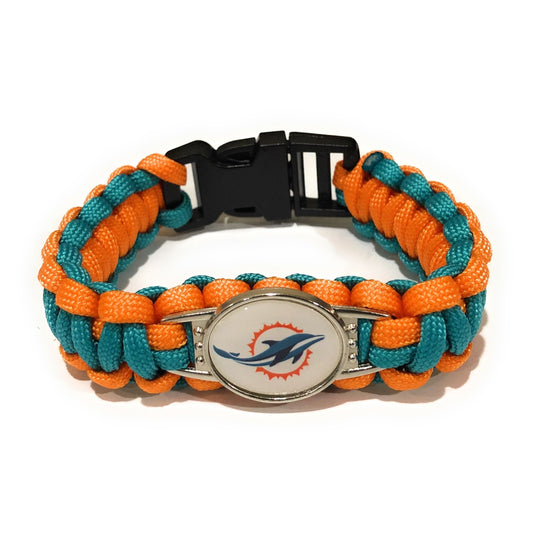 Miami NFL Paracord Bracelet