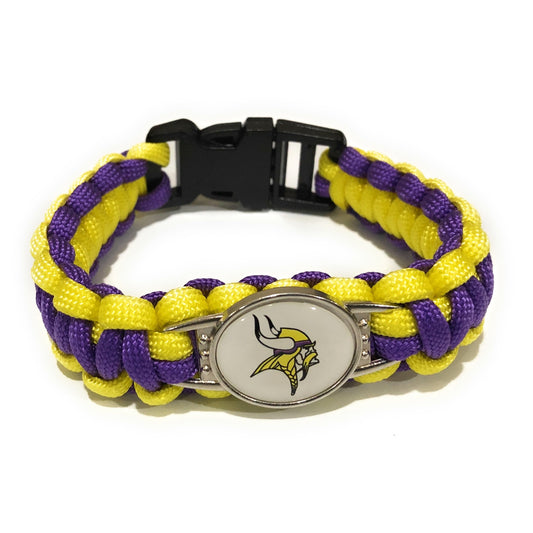 Minnesota NFL Paracord Bracelet