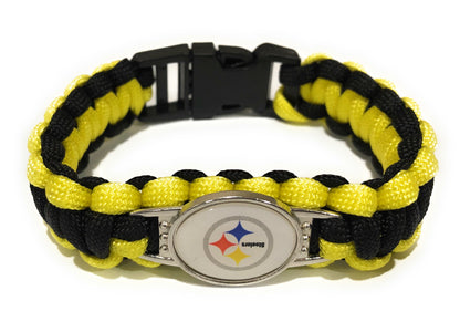 Pittsburgh NFL Paracord Bracelet
