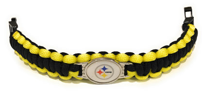 Pittsburgh NFL Paracord Bracelet