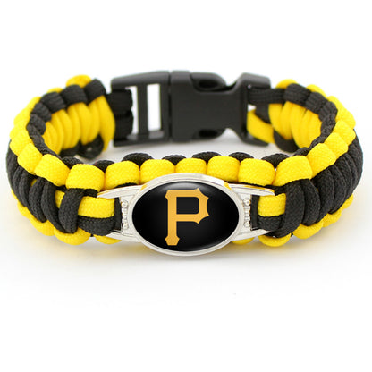 Pittsburgh MLB Paracord Bracelet