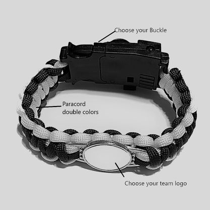 Create Your Own Paracord Bracelet & Survival Buckle