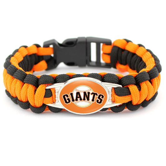 San Francisco MLB Paracord Bracelet