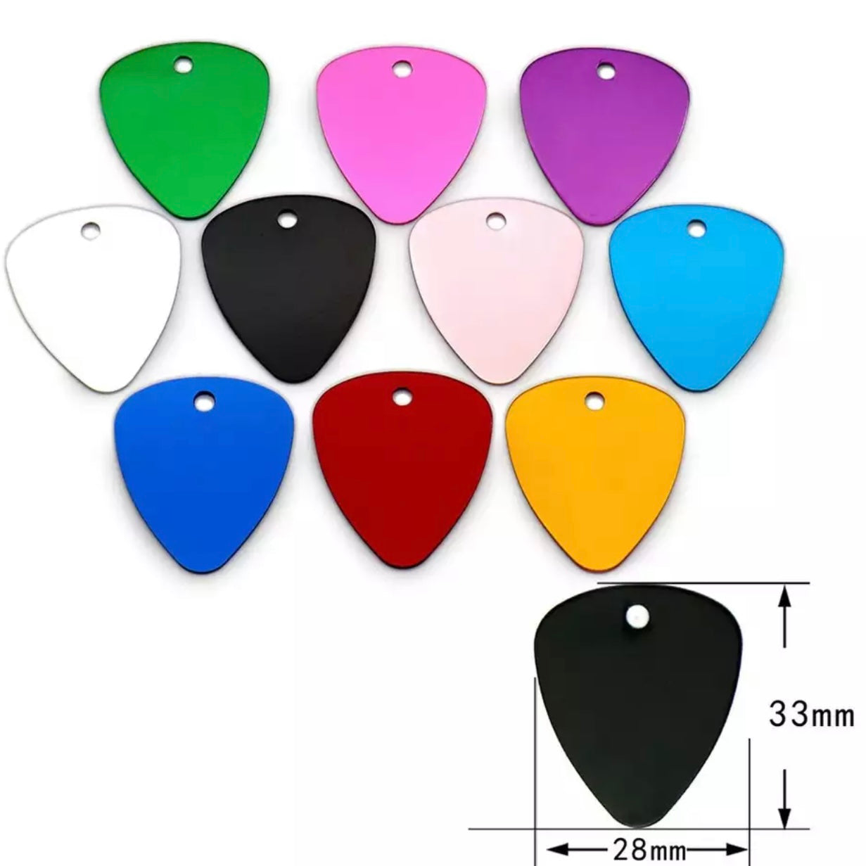 Engravable Custom Tags