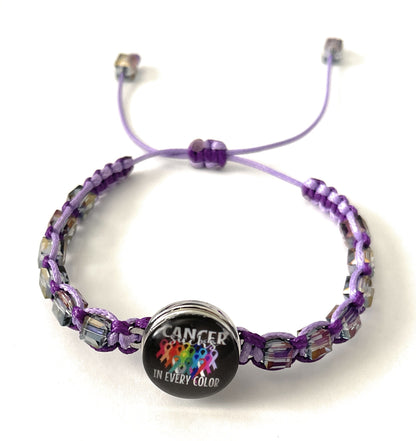 Cancer Sucks In Every Color Bracelet