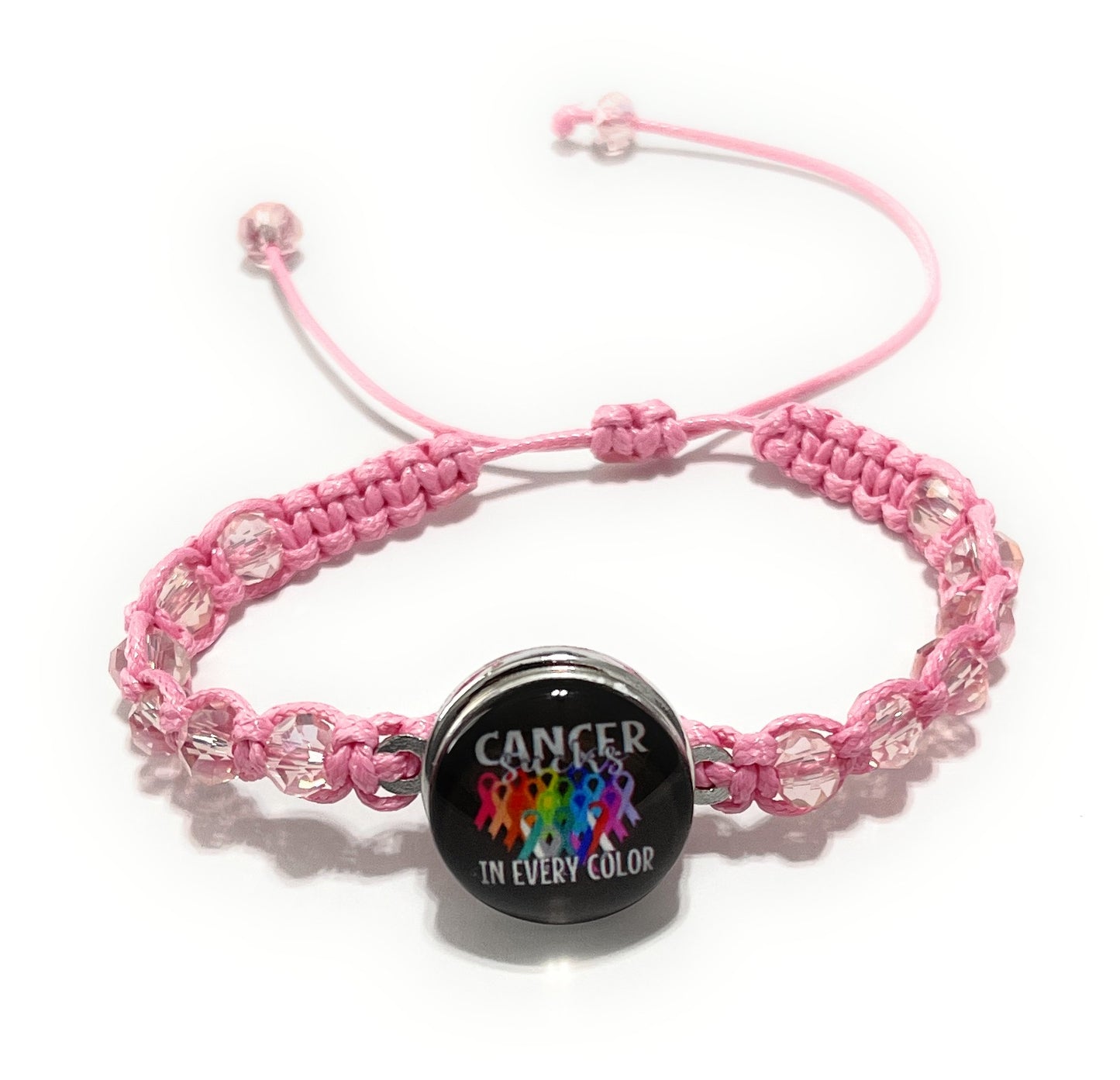 Cancer Sucks In Every Color Bracelet