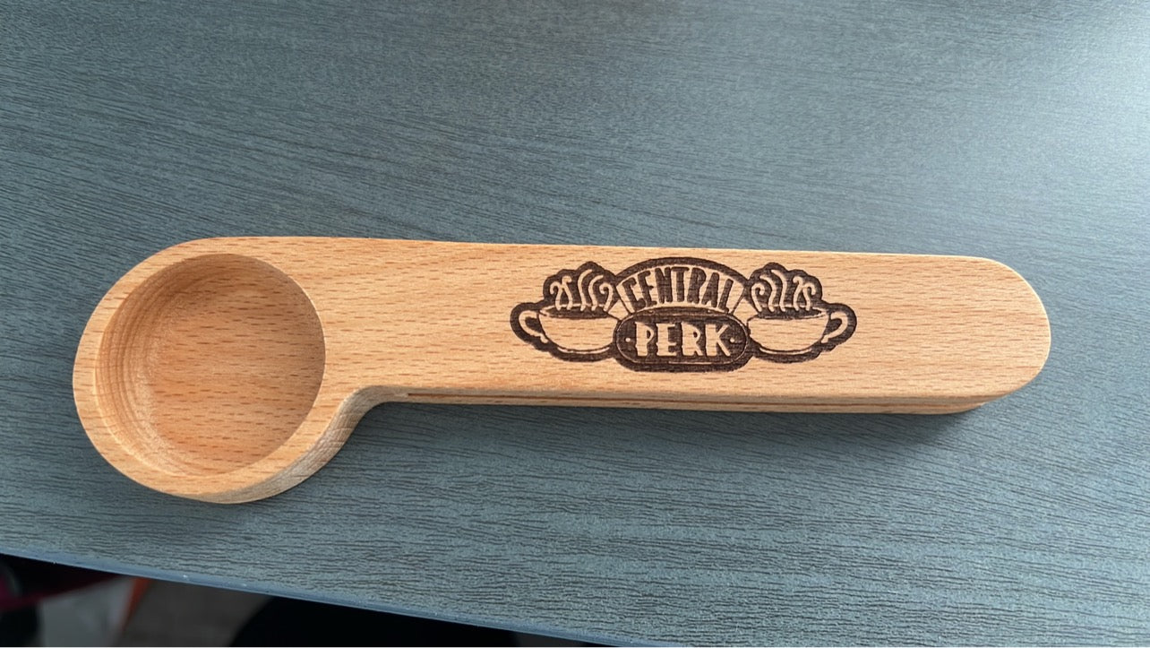 Laser Cut Wood Create your own saying for scoop spoon clip: upload a pic or saying