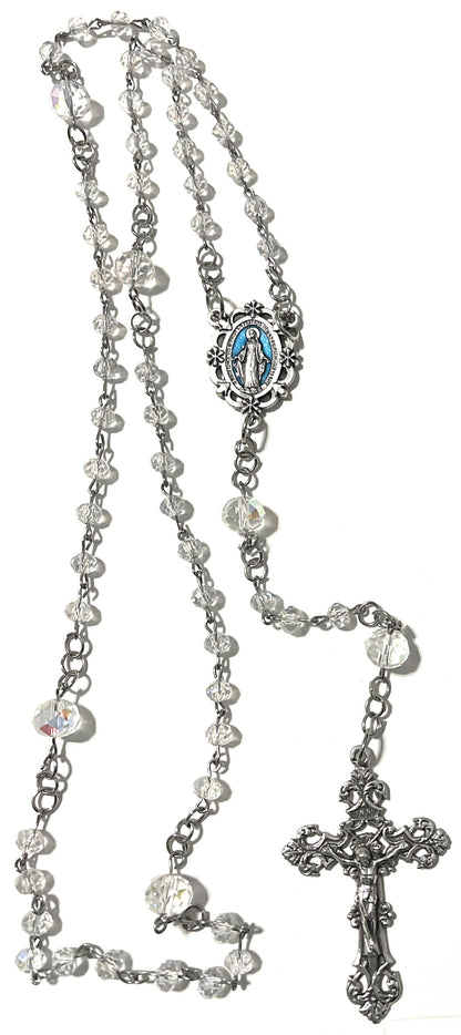 Custom Hand Beaded Religious Rosary