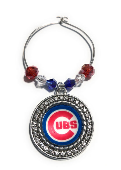 Chicago MLB Wine Charms