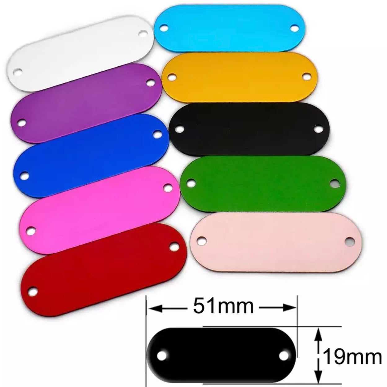 Engravable Custom Tags