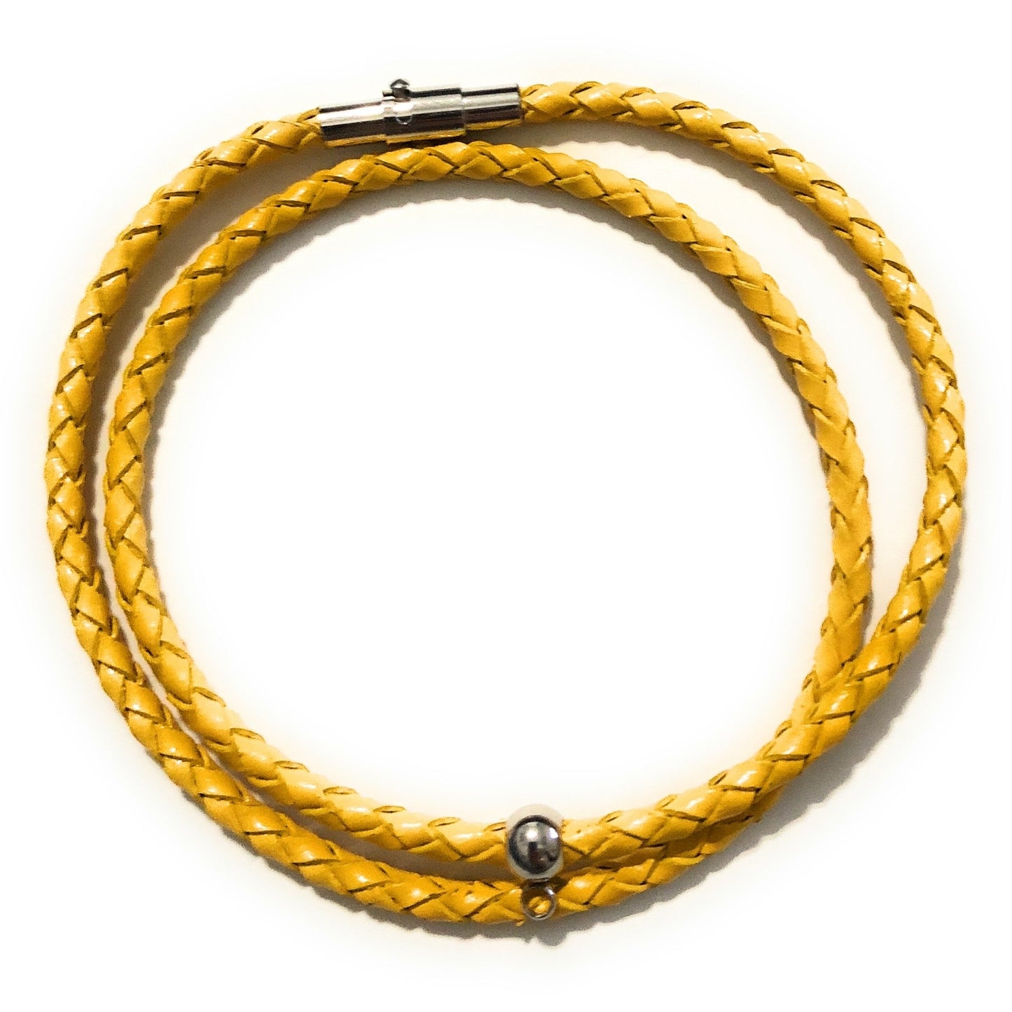 Customize Your Own 3mm Leather Braided Bracelet