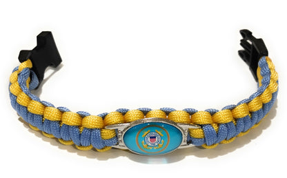 Coast Guard Style #2 Paracord Bracelet
