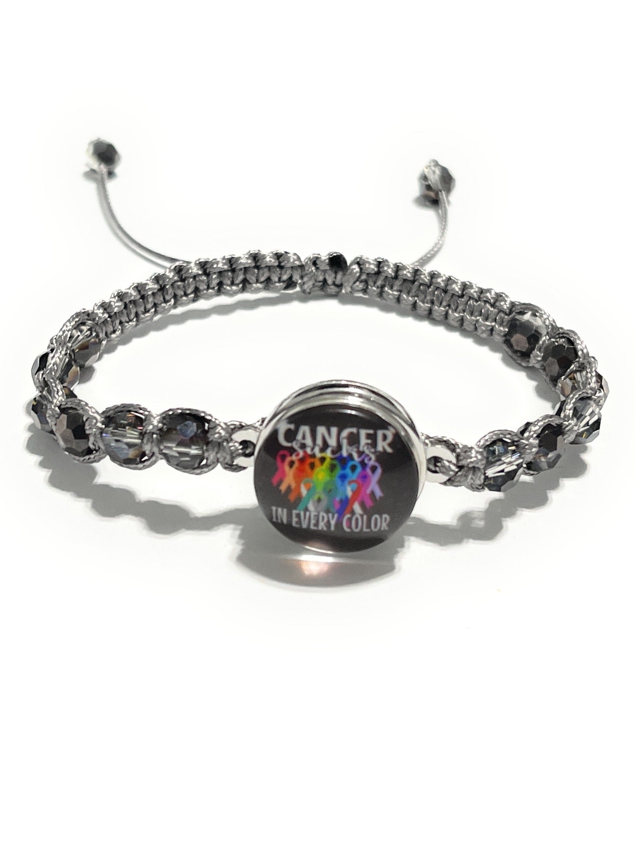 Cancer Sucks In Every Color Bracelet