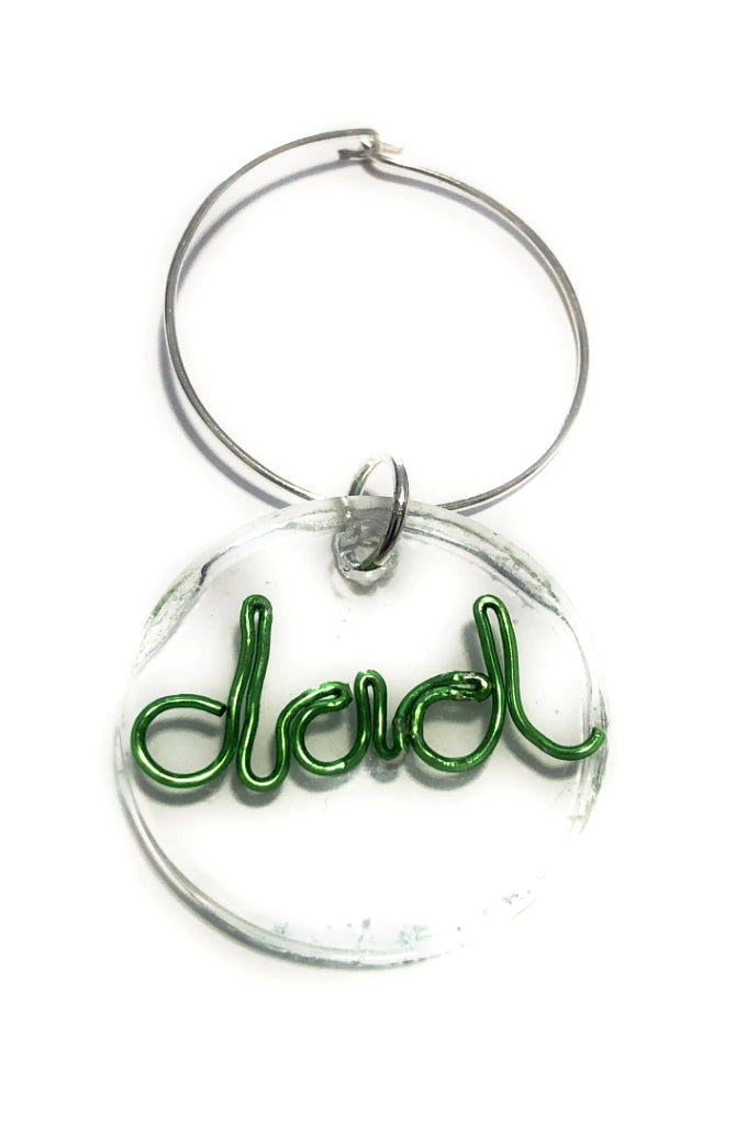 Father's Day Wine Charms