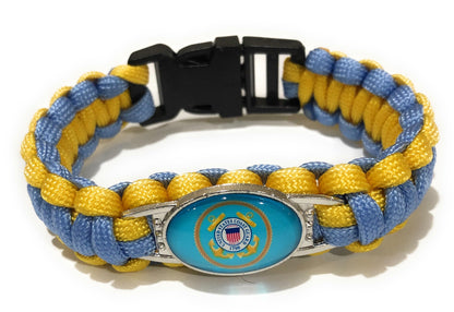 Coast Guard Style #2 Paracord Bracelet