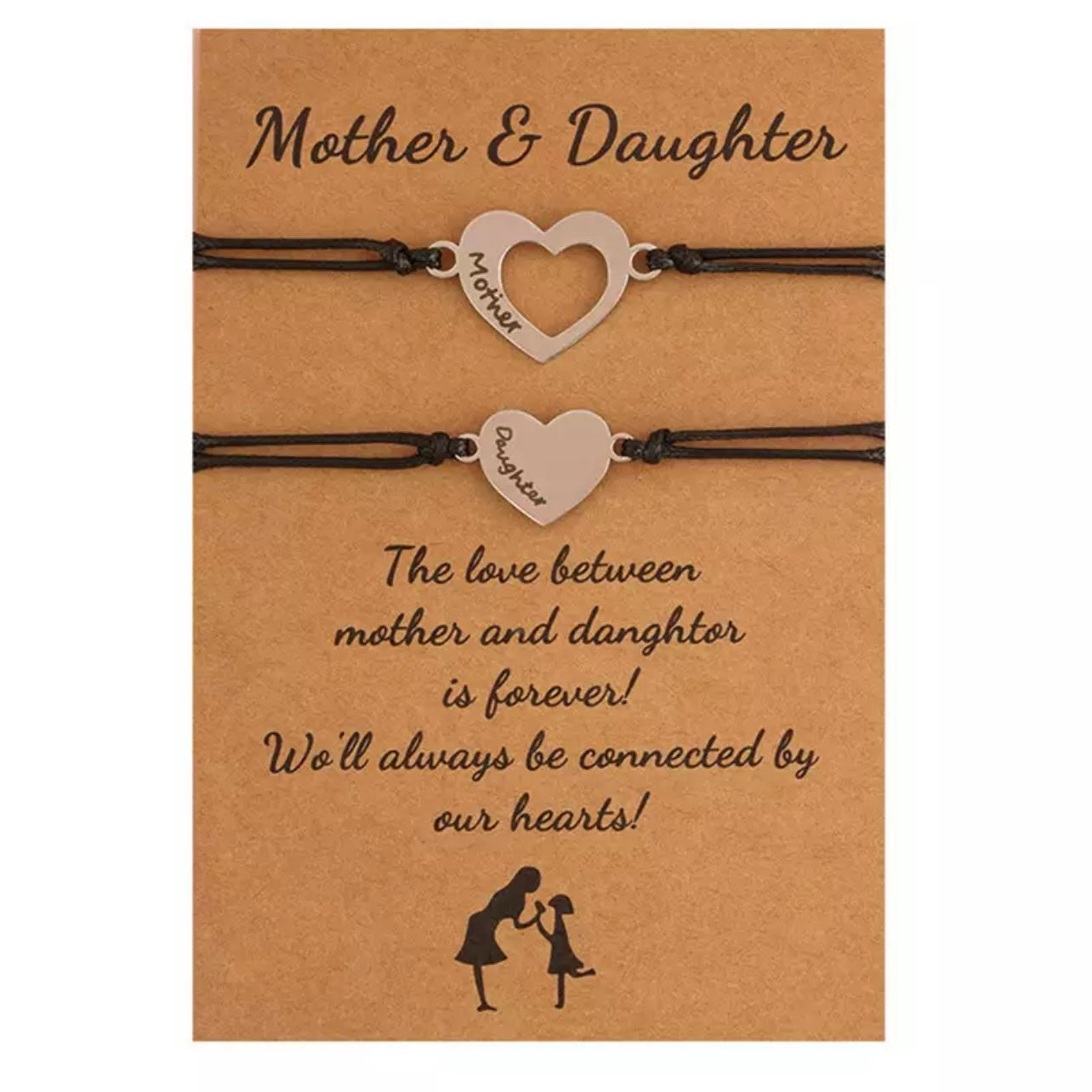 Mother & Daughter Best Friendship Paracord Bracelet
