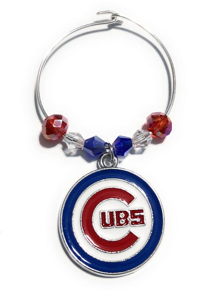 Chicago MLB Wine Charms