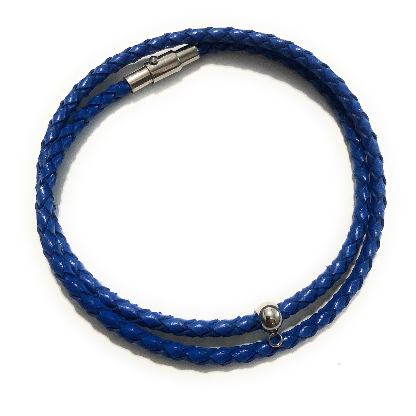 Customize Your Own 3mm Leather Braided Bracelet